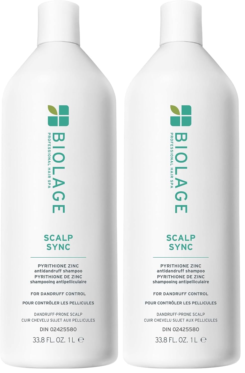 Biolage Scalp Sync Anti-Dandruff Shampoo – Controls Dandruff | Controls Itchy Scalp, Cleanses Hair, Moisturizing, Dandruff Relief, For Scalp and Hair Health, Vegan & Cruelty-Free