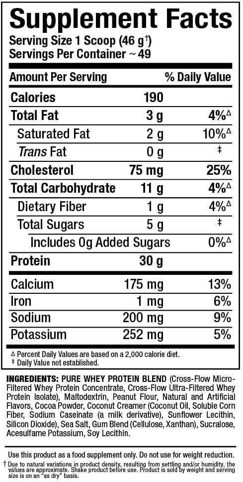 ALLMAX AllWhey Classic Whey Protein Powder, Chocolate, 5 lb
