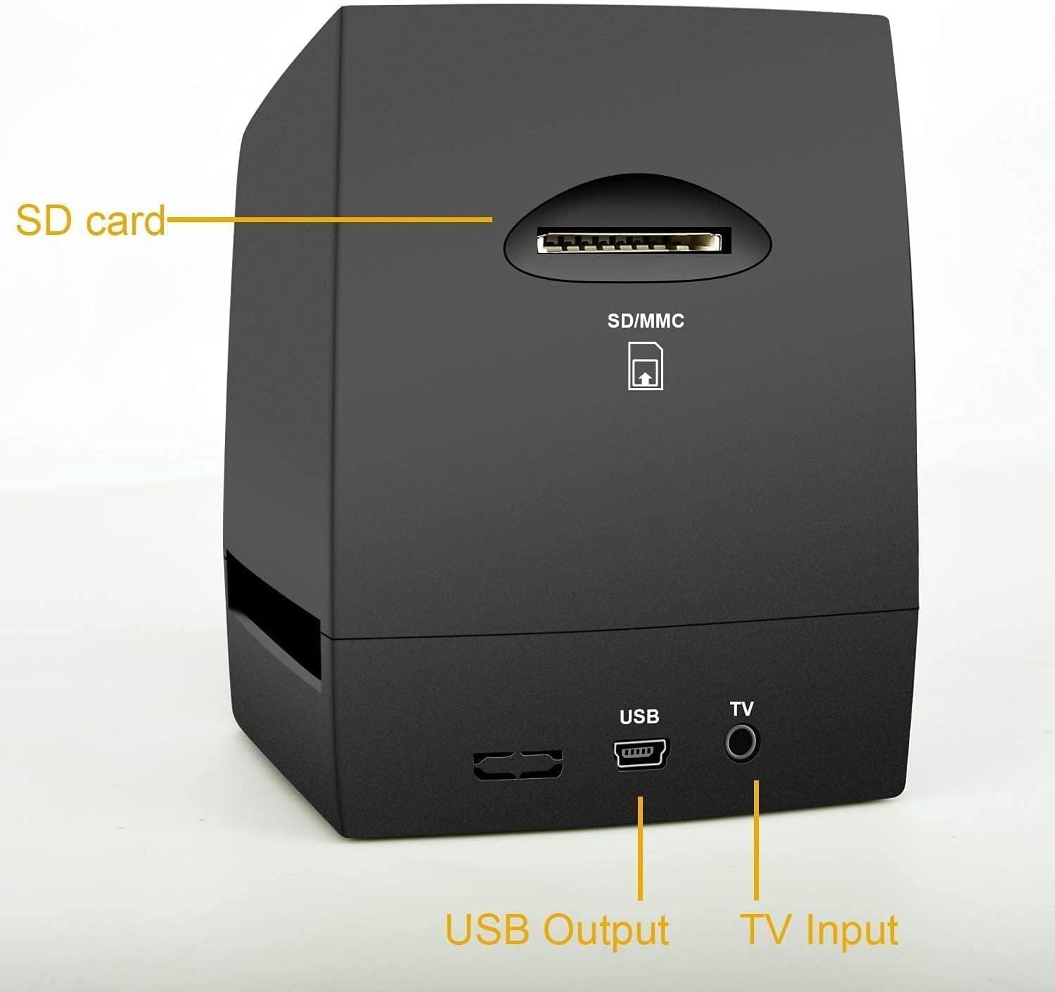 DIGITNOW! 135 Film Negative Scanner High Resolution Slide Viewer, Convert 35mm Film &Slide to Digital JPEG Save into SD Card