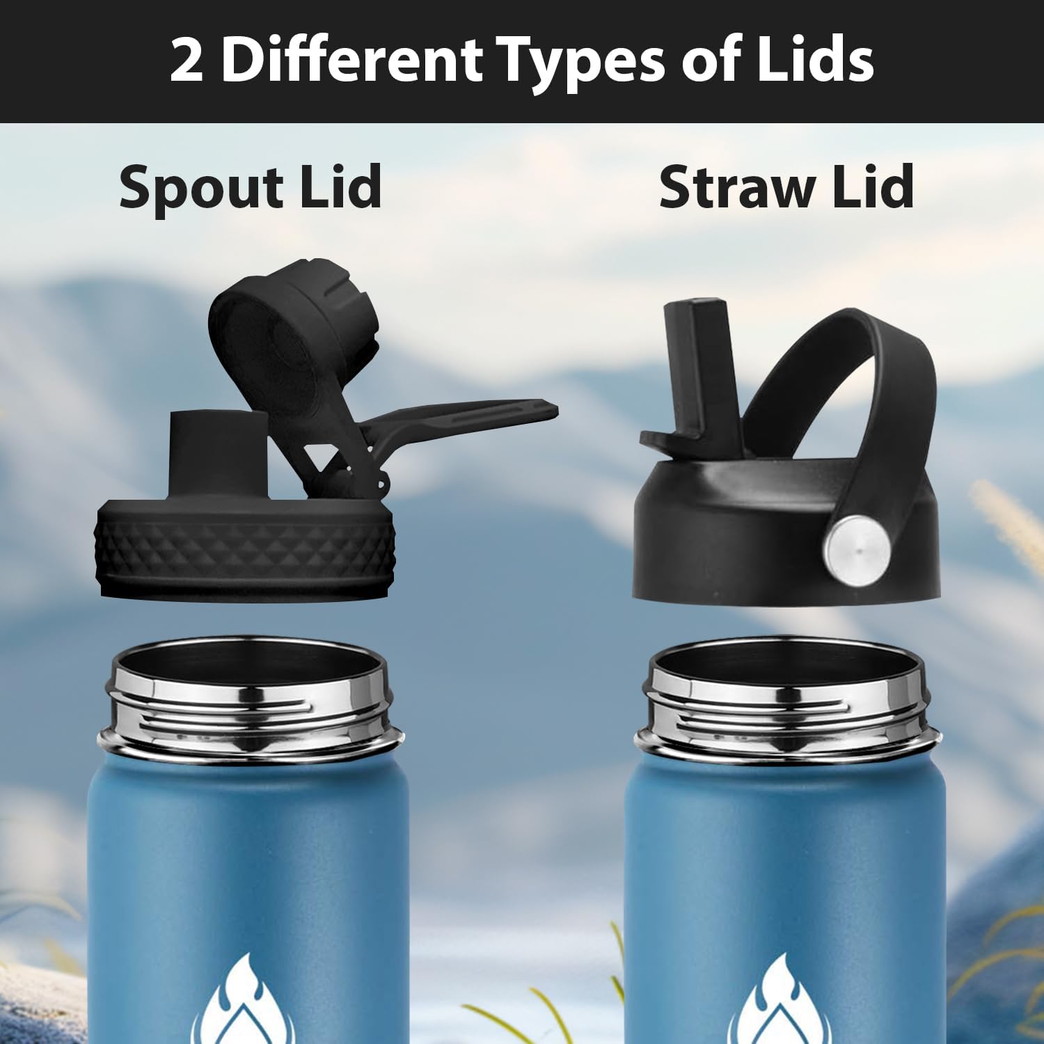 SENDESTAR Insulated Water Bottle 24 oz