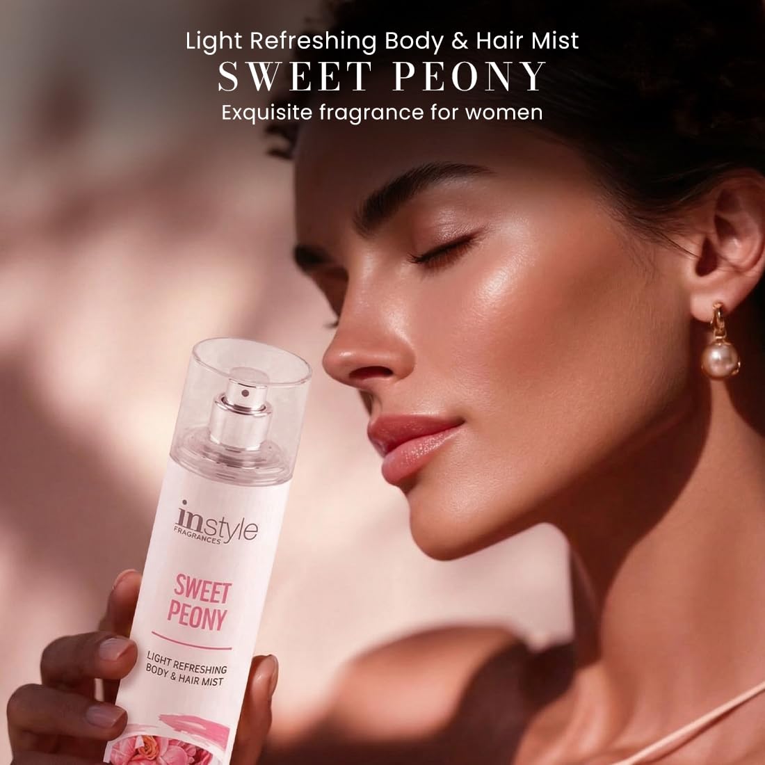 Instyle Fragrances Light Refreshing Body & Hair Mist, Tahitian Vanilla