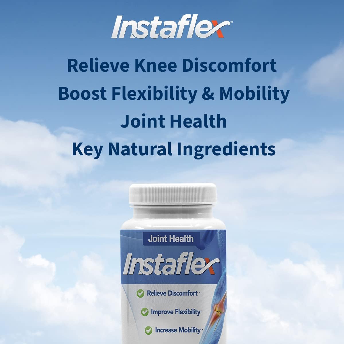 Instaflex Joint Support Supplement for Men and Women with Glucosamine, 90ct | Joint Health, Relieve Discomfort, Improve Flexibility, Increase Mobility