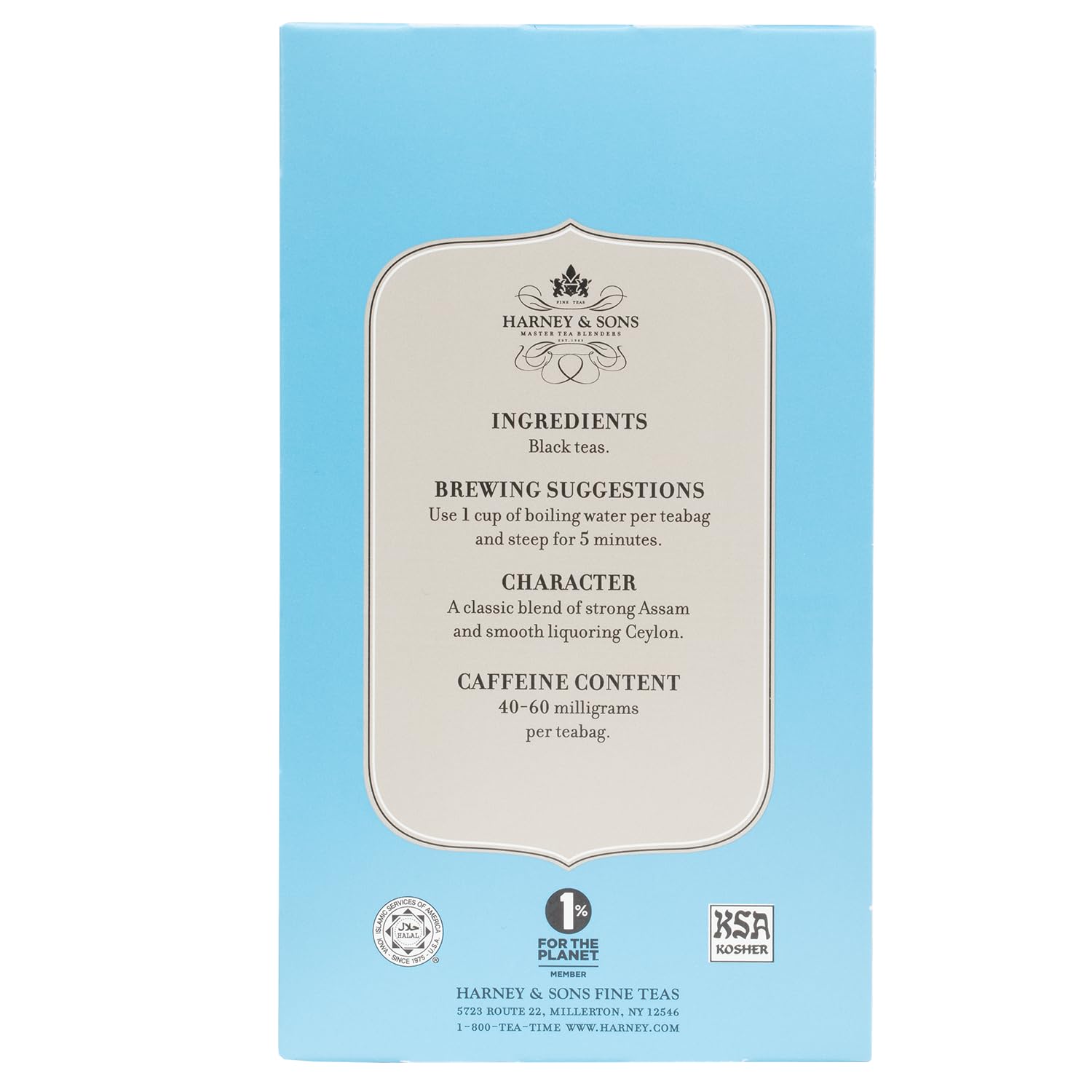 Harney & Sons Tea Bags Tropical Green 20 Count
