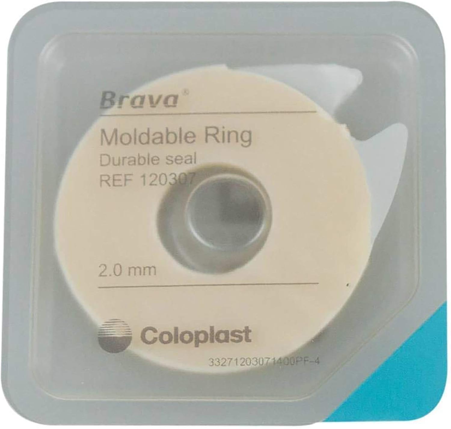 Brava Ostomy Ring 2 mm Thick, Diameter 2 Inch, Moldable 120307, 10 Ct