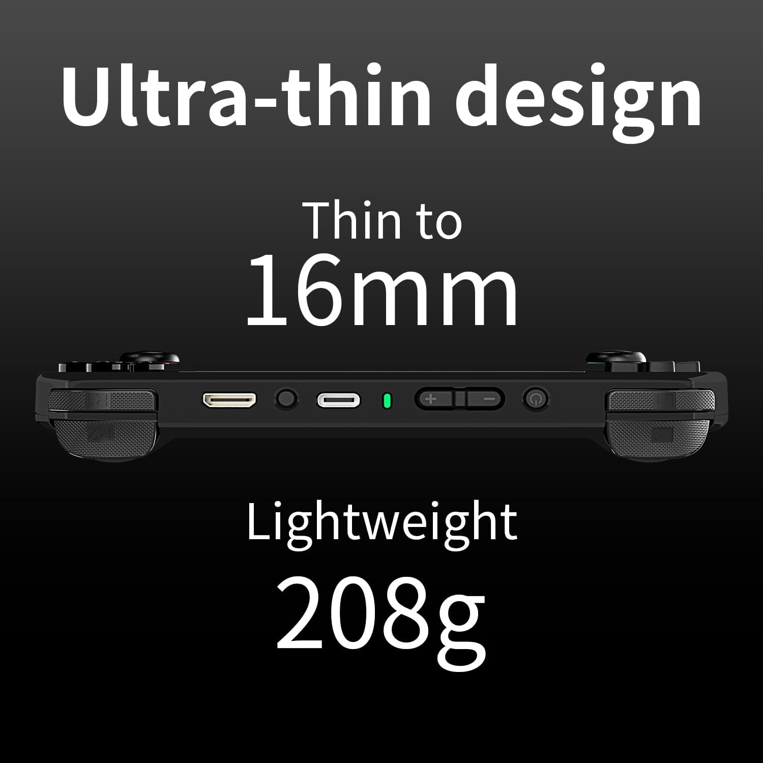 Doriteney RG40XX H Retro Handheld Game Console 4.0-inch IPS Screen Linux System Game Player 64GB Card Preloaded 5000+ Games RGB Lighting 3200mAh Battery RG40XX H-Black