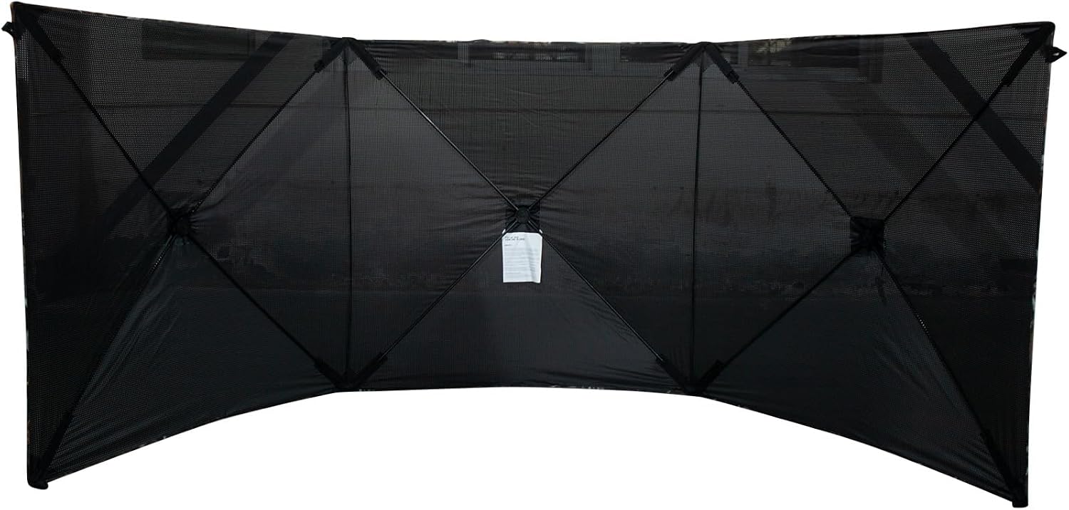THUNDERBAY Pop Up 3 Sided Ground Blind for Deer Duck Turkey Hunting, Portable Quick Setup Lightweight 3 Panels Deer Hunting Blind