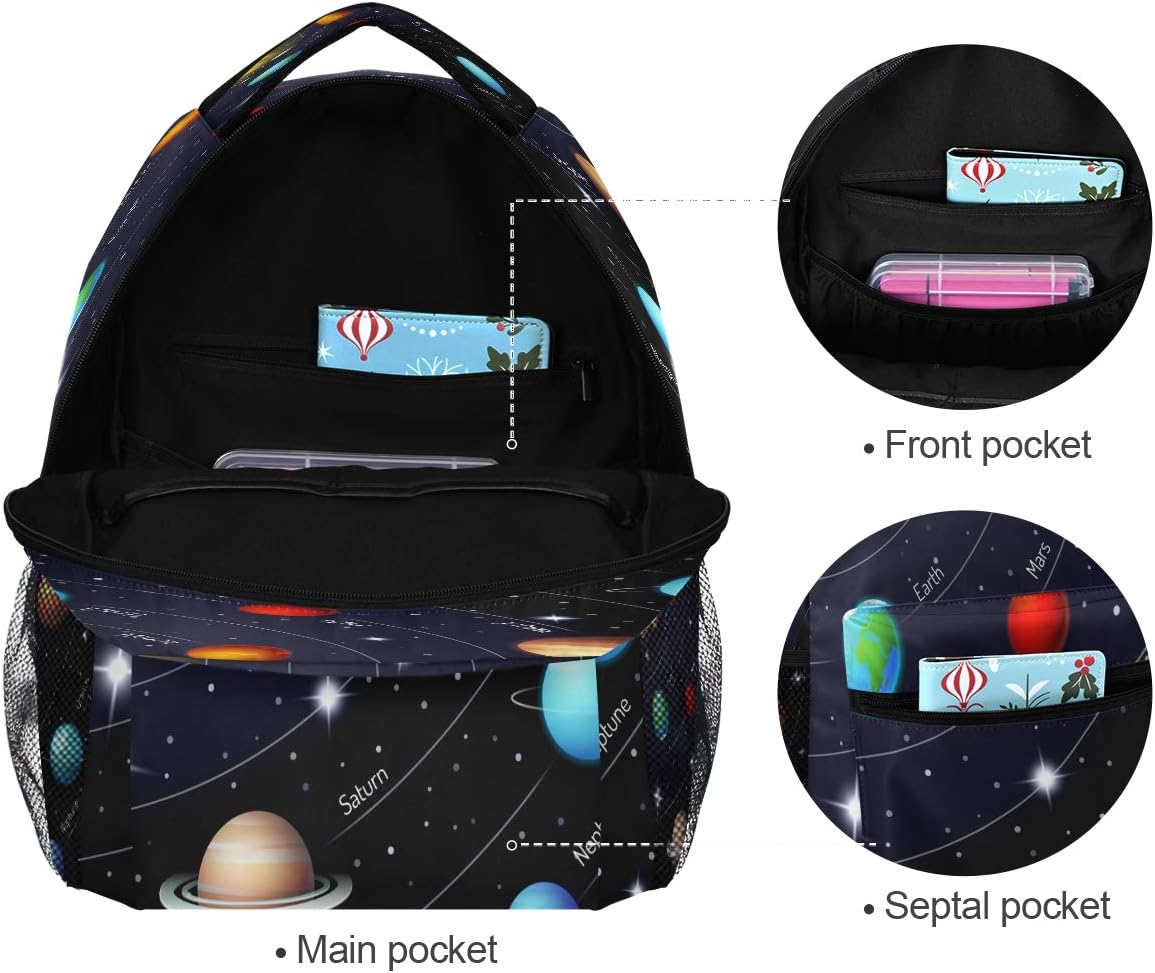 Blueangle Ice Cream Backpack for Girls, Cute School Laptop Backpack