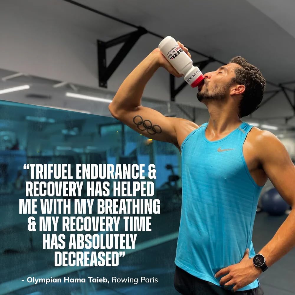 3-in-1 Endurance and Recovery, Hydration, BCAA, Electrolyte Enhanced Drink (Wild Berry)…