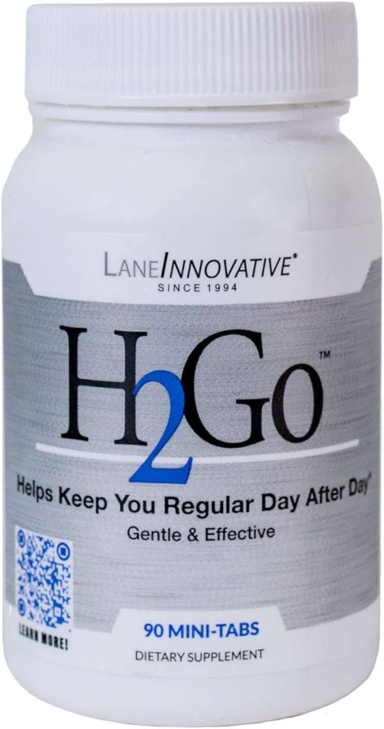 Lane Labs - H2Go, Helps Relieve Constipation and Irregularity, Gentle and Effective, Natural Mineral Supplement, Supports Colon and Digestive Health
