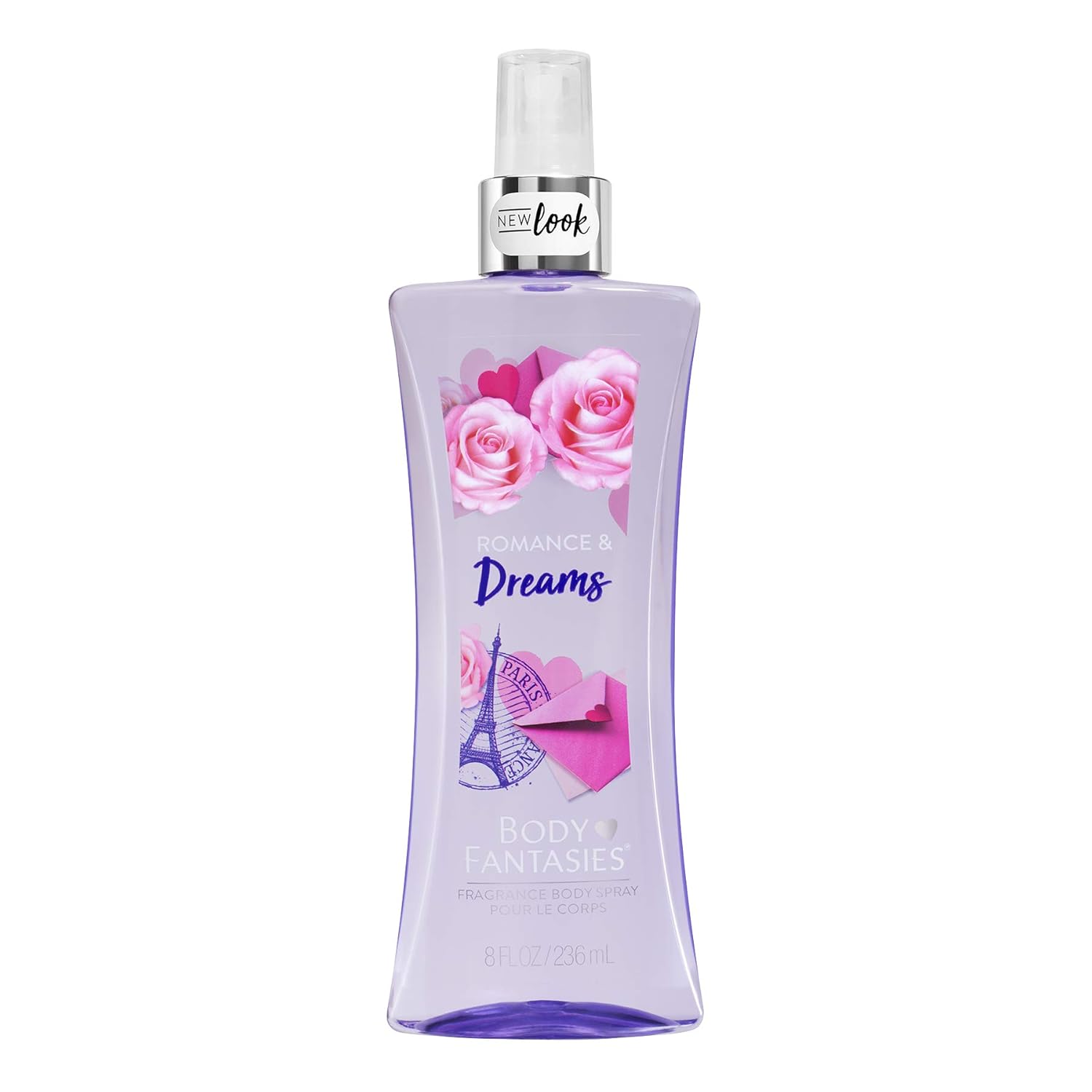 Body Fantasies Signature Fragrance Body Spray, Fresh White Musk, 8 Fluid Ounce