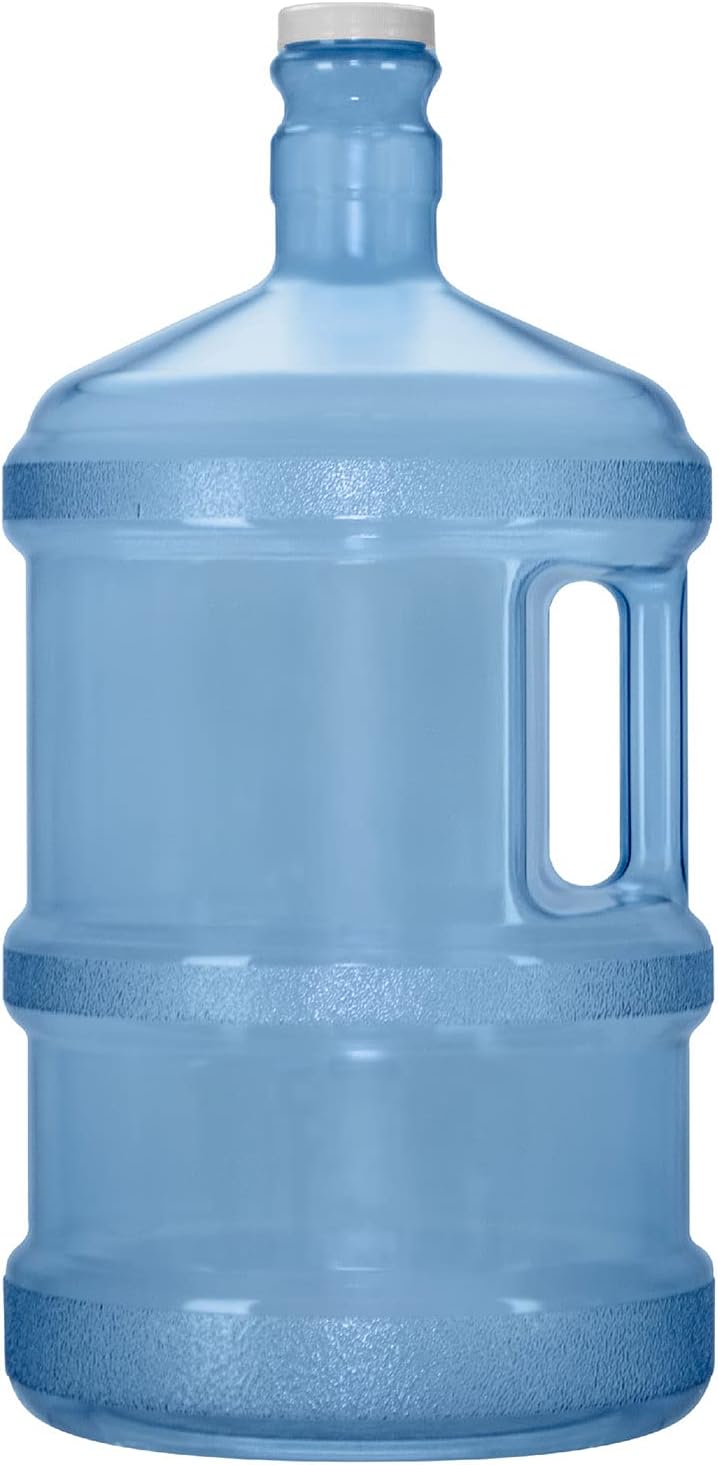 Geo Sports Bottles Polycarbonate Plastic Reusable Water Bottle Container (3 Gallon)