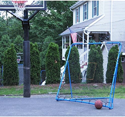 EZGoal Multi-Sport Folding Rebounder Net, 6 x 6-Feet, (Color may vary)