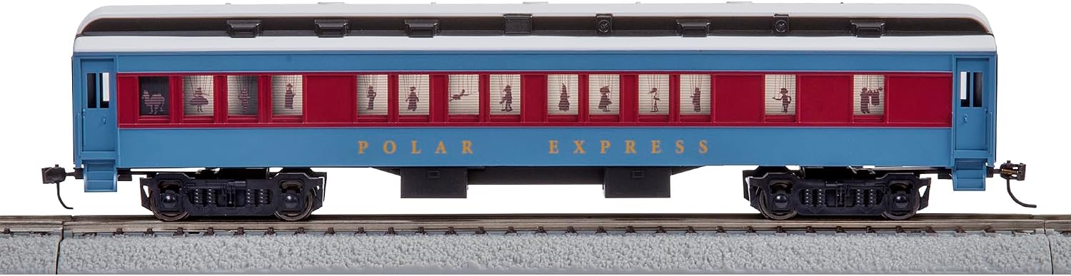 Lionel The Polar Express LionChief 2-8-4 Set with Bluetooth Capability, HO Gauge Model Train Set with Remote