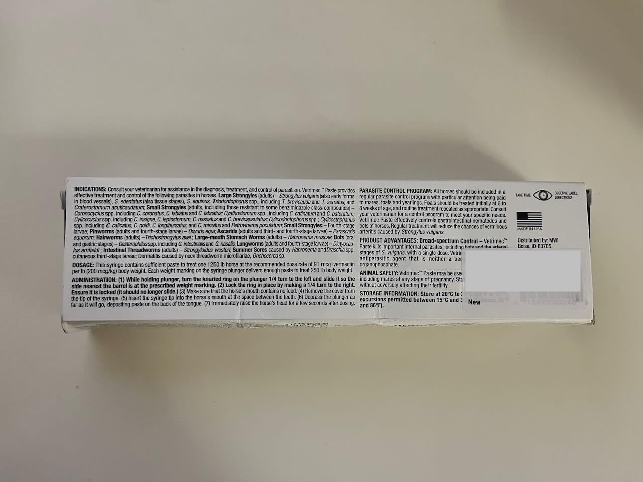Vetrimec Paste (Ivermectin 1.87%)