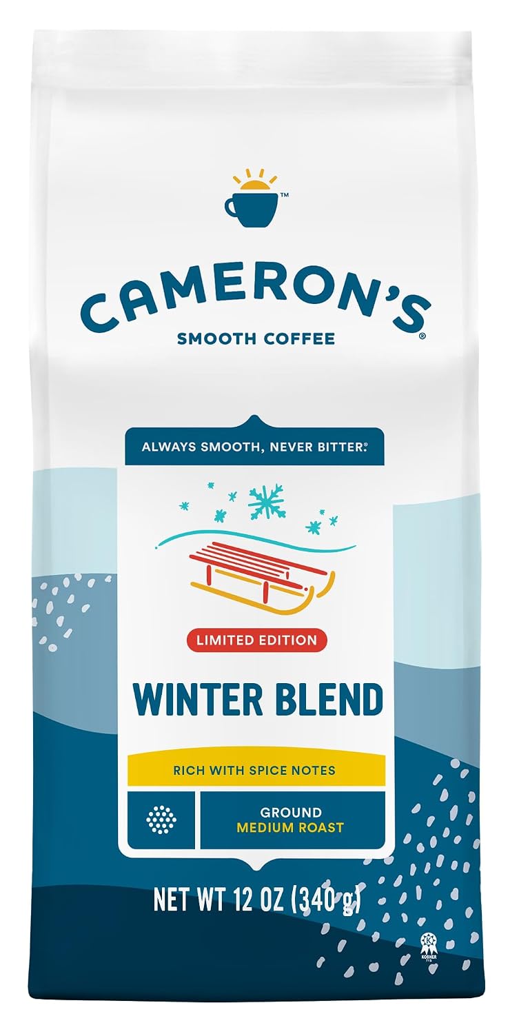 Cameron's Coffee Roasted Ground Coffee Bag, Flavored, Vanilla Hazelnut, 32 Ounce