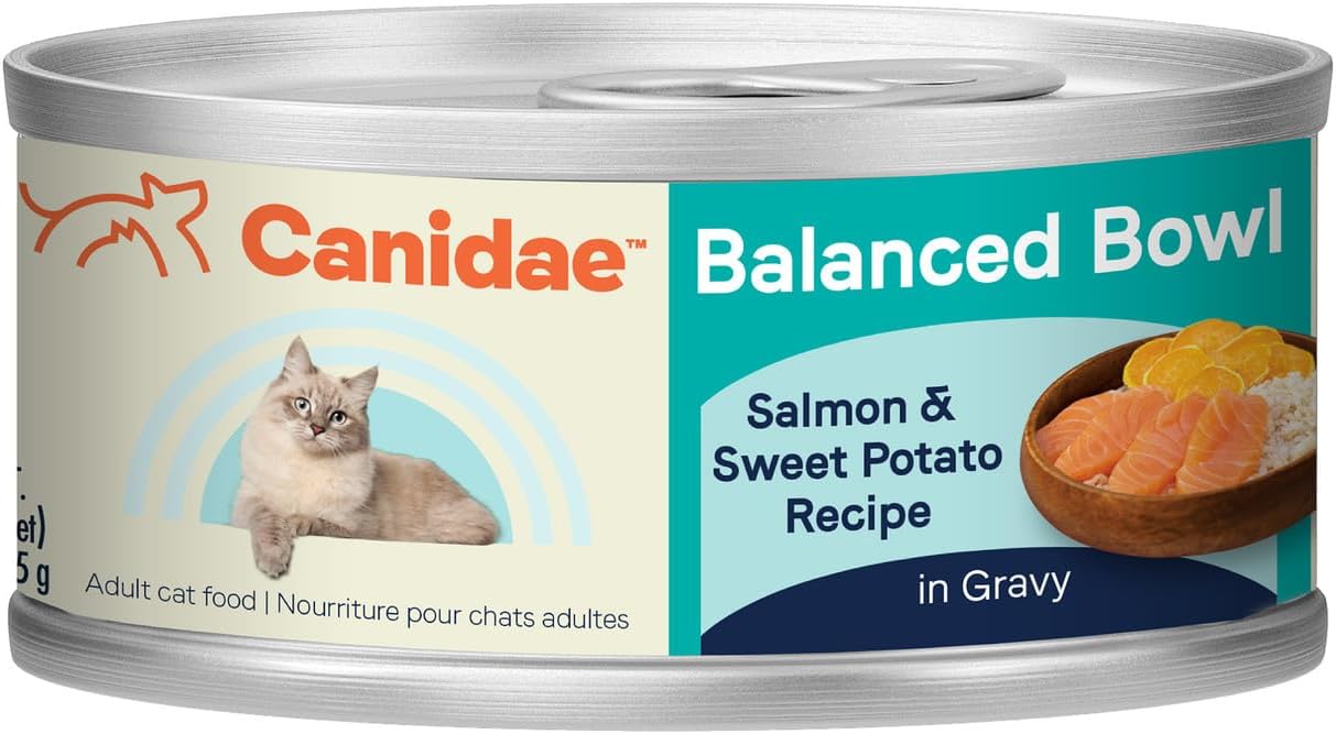 Canidae Balanced Bowl Wet Cat Food, Tuna & Carrots Recipe, 3 oz. (Case of 24)