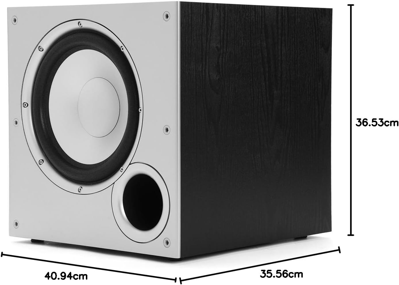Polk Audio PSW10 10" Subwoofer, Big Bass Compact Design, Up to 100 Watts