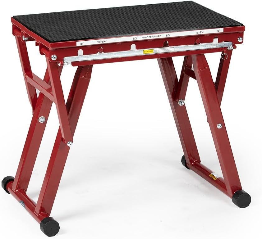 Titan Fitness Adjustable Steel Plyometric Box, 12", 16", 20" & 24" Height Settings, Heavy-Duty Plyo Jump Box for Box Jumps, Step-Ups, Agility