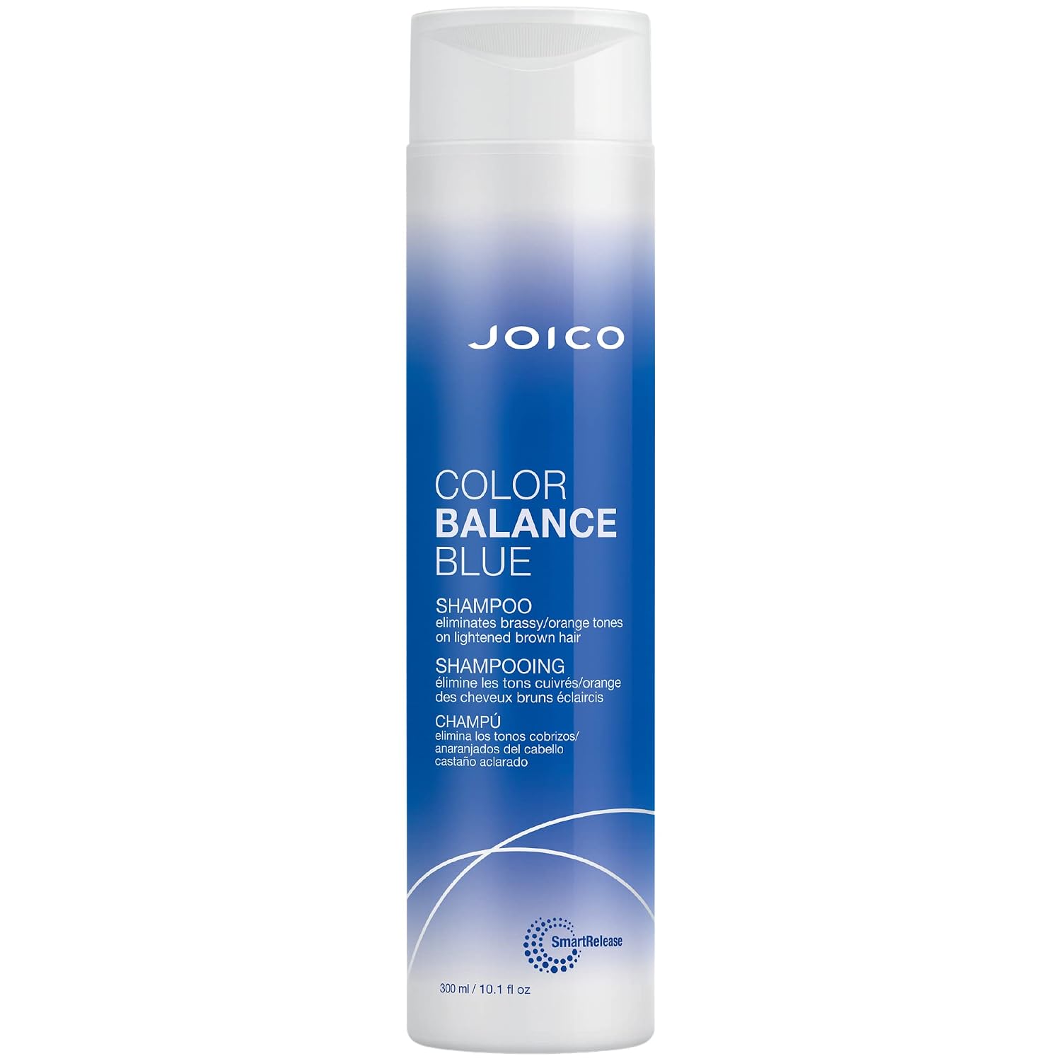 Joico Color Balance Blue Shampoo | For Lightened Brown Hair | Eliminate Brassy Orange Tones | Boost Color Vibrancy & Shine | Protect Against Harmful