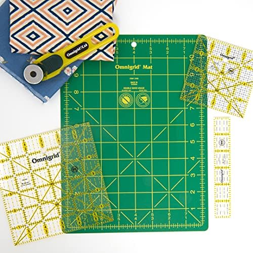 Omnigrid Self-Healing Cutting Mat, 24'' x 36'' Inch | Precision Fabric Cutting Mat with Durable Surface for Quilting, Sewing & Crafts