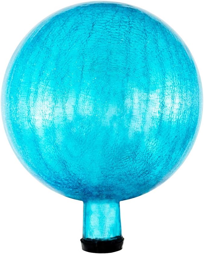 Achla Designs G10-FG-C Gazing, Fern Green 10 inch Glass Garden Globe Ball Sphere, 10