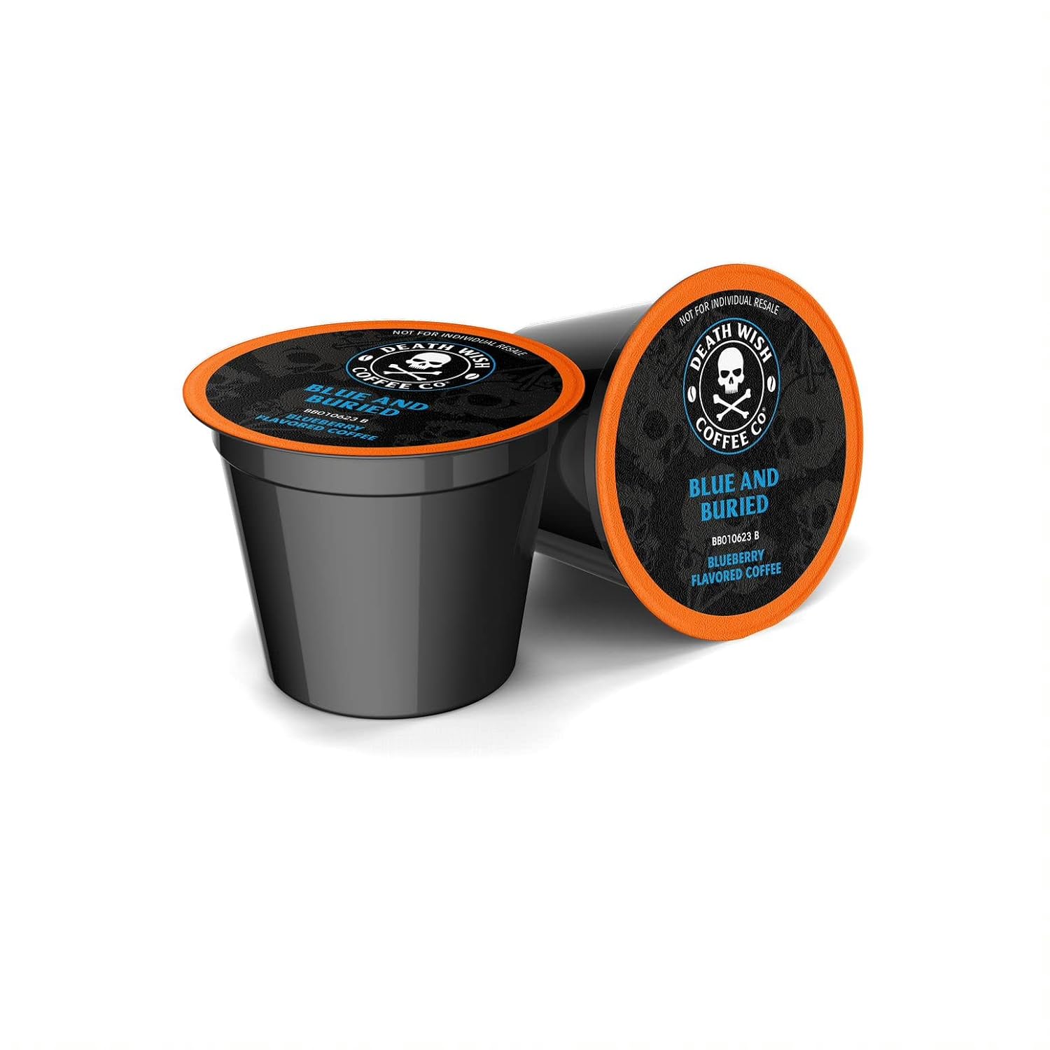 Death Wish Coffee Dark Roast Single Serve Coffee Pods, Organic, 50 Count | Fair Trade Arabica & Robusta, Baker's Chocolate & Cherry Notes, Low Acidity, Heavy Smooth Body, Bold & Intense