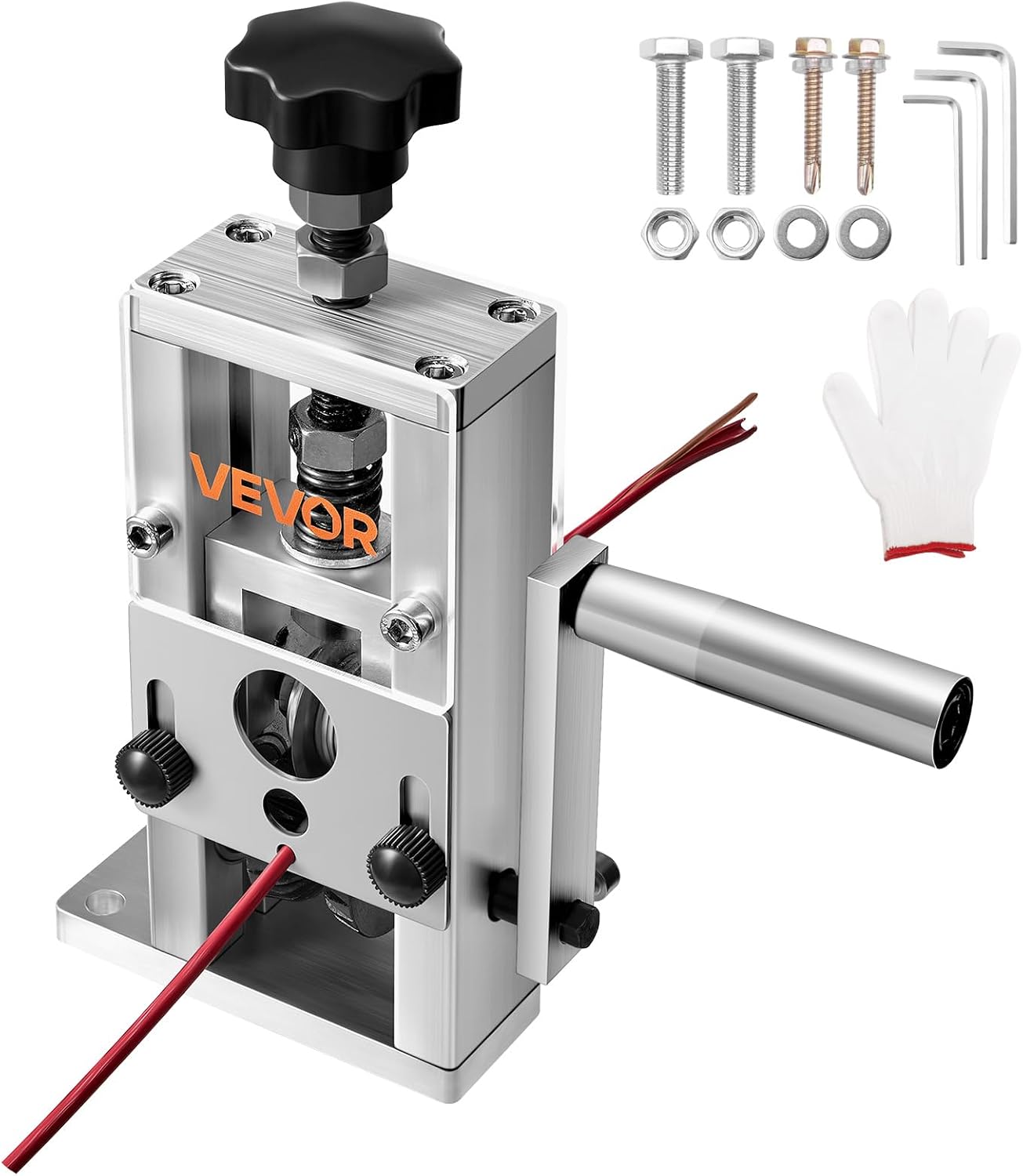 VEVOR Wire Stripping Machine 0.06-1.5 inch, 11 Channels 10 Blades