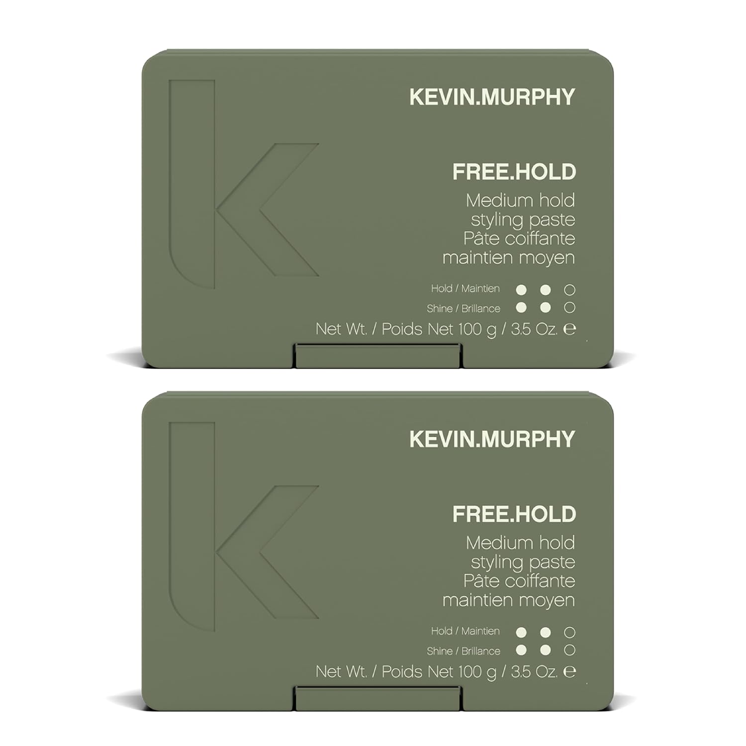 KEVIN.MURPHY FREE.HOLD - Hair Styling Paste - For All Types - Medium Hold - Hair Breakage Prevention - Styling Product - Paraben Free Hair Care - 100 g / 3.5 oz