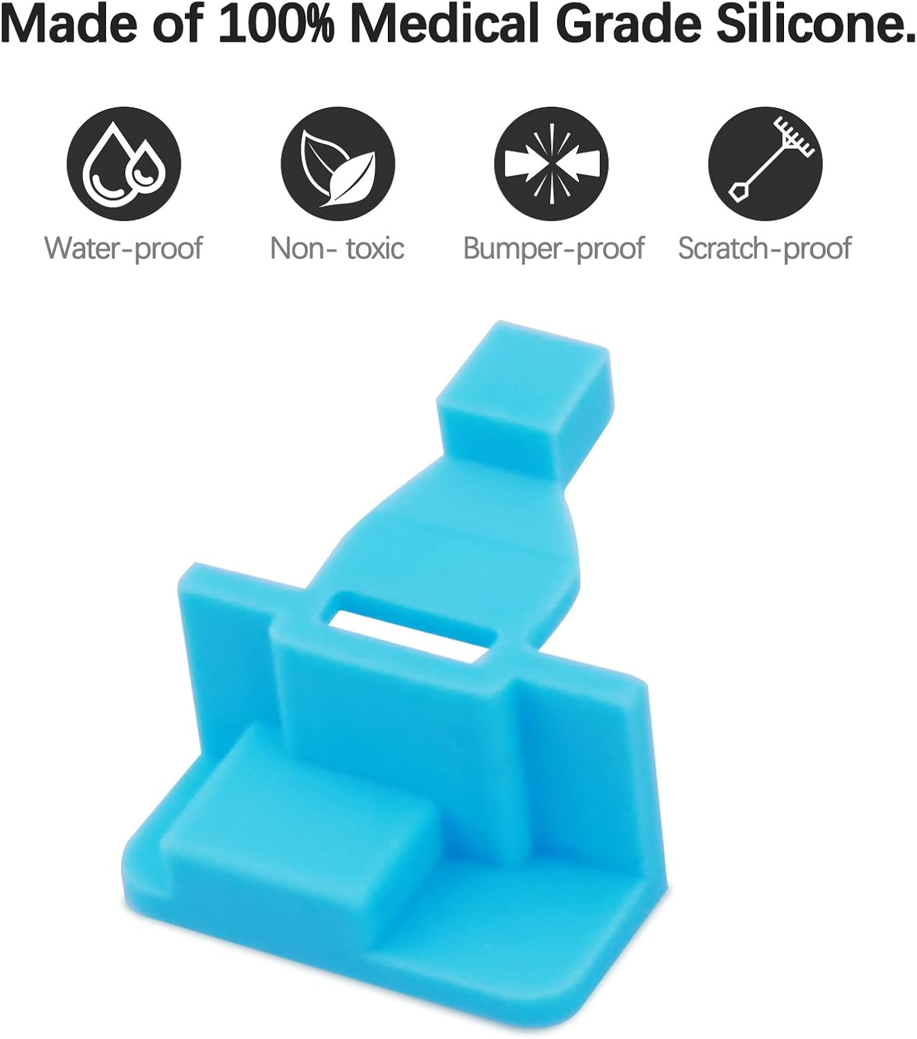 Silicone Saltwater Pods Refills Accessories Compatible with Navage Nasal Care Nasal Irrigation System - Save Salt Water pods for Easy Operation (6 Blue + 6 whie), nomal