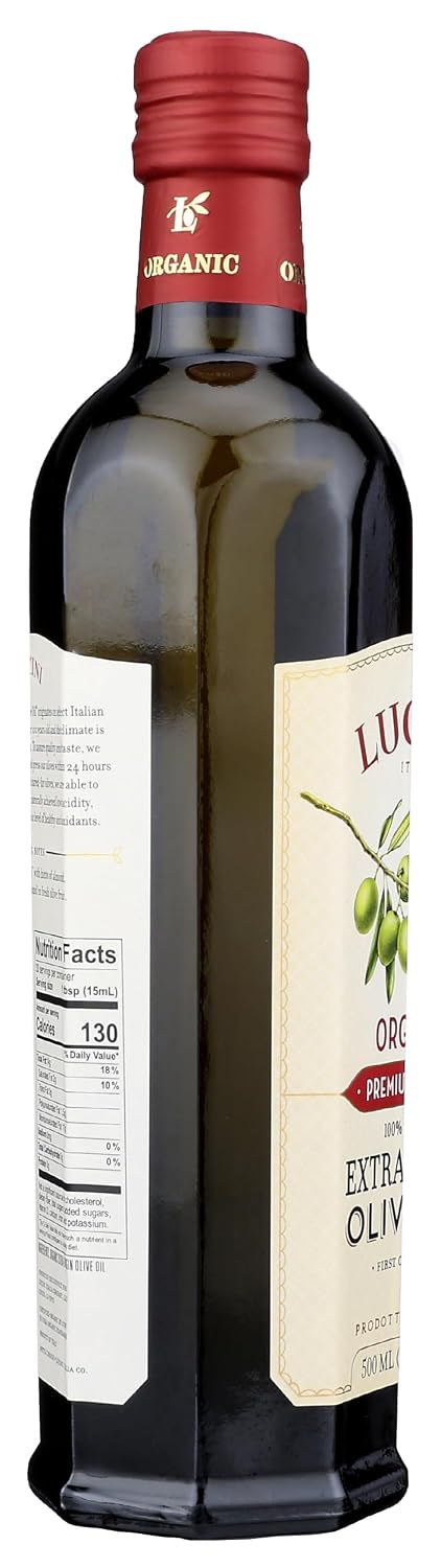 Lucini, Extra Virgin Olive Oil Collection (Premium Select Organic, 500 mL (Pack of 1))