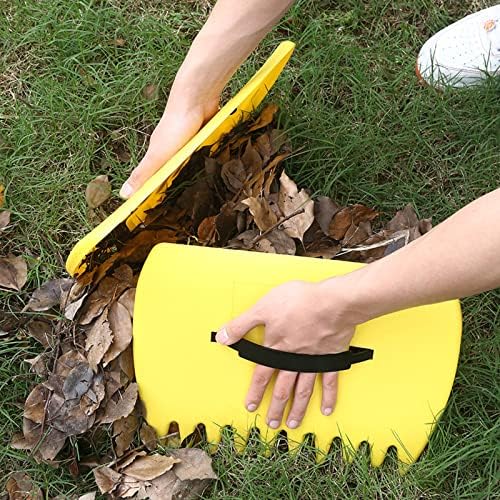 G-BAR Leaf Grabber Set Paw Handheld Hazelnut Leaf Scoop Fast Lawn Remove Fallen Collection Great Tool Lawn Claw Leaf Blade Used to Pick Up Leaves