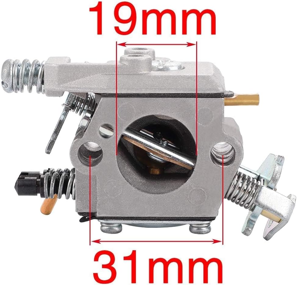 1950 2050 2150 Carburetor For Poulan Chainsaw Parts 1900 2055 2175 2350 2450 2550 262 Wild Thing Chainsaw Replaces 545081885 530069703 C1Q-W8