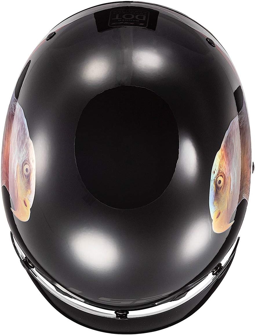 LS2 Helmets Bagger Motorcycle Half Helmet