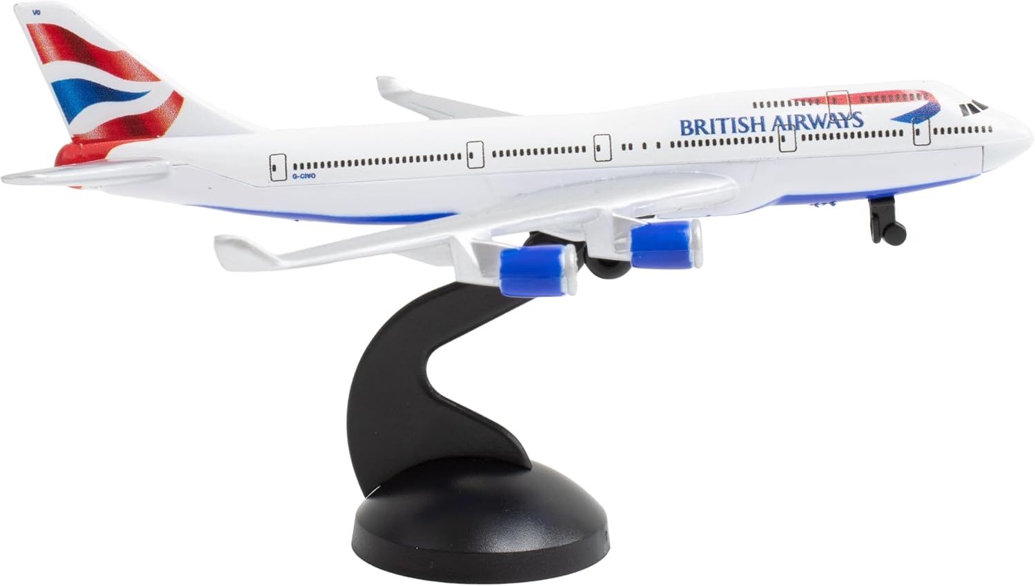Daron British Airways Concorde Single Plane Toy , White Small