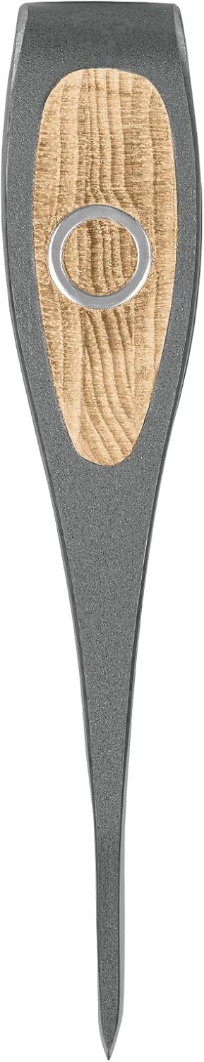 Truper 1.25 lb Camp Axe, 14-Inch American Hickory Wood Handle, Forged Steel Head, Compact Hatchet for Camping