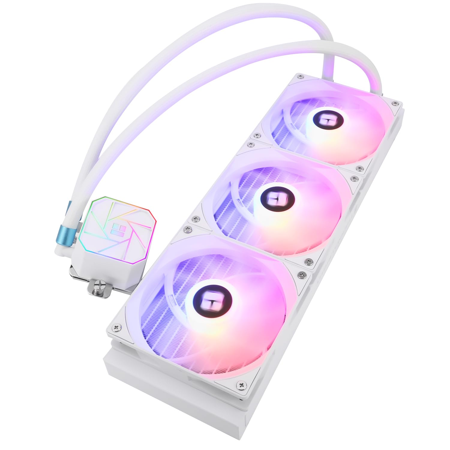 Thermalright Aqua Elite 360 ARGB Liquid CPU Cooler, 360 AIO Cooling Row Size, 3 x 120mm PWM Fans, Computer CPU Cooler,for AMD:AM4/AM5, Intel LGA1851/1150/1151/1200/1700