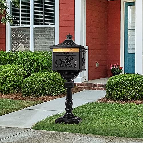 Polar Aurora Mailbox Cast Aluminum Bronze Mail Box Postal Box Security Heavy Duty New