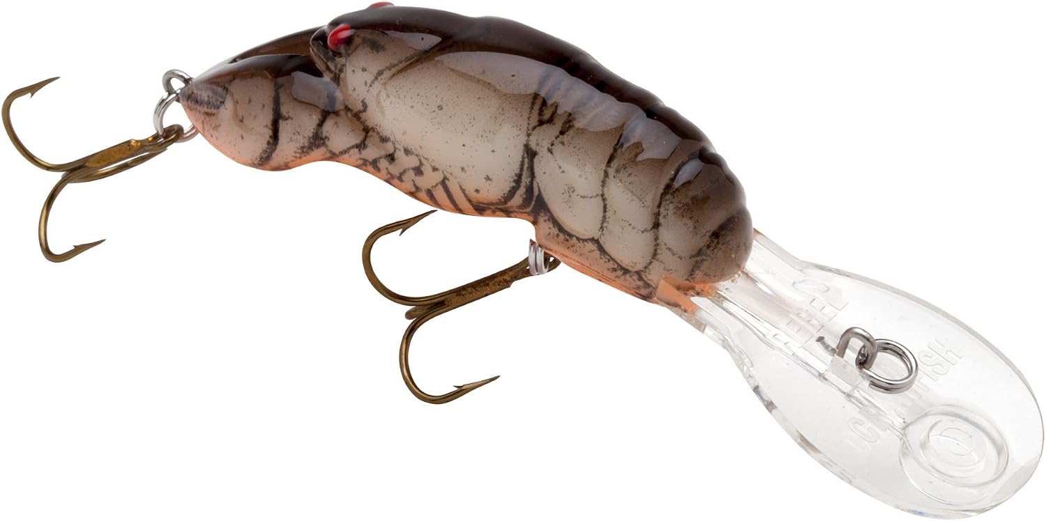 Rebel Lures Original Realistic Crawfish Crankbait Fishing Lure