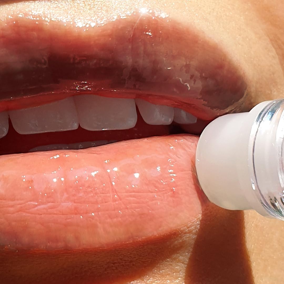 MODE Lip Glaze Cotton Candy Flavored Lip Gloss, Hydrating Sheer Wet Shine, Skincare Fruit Oils