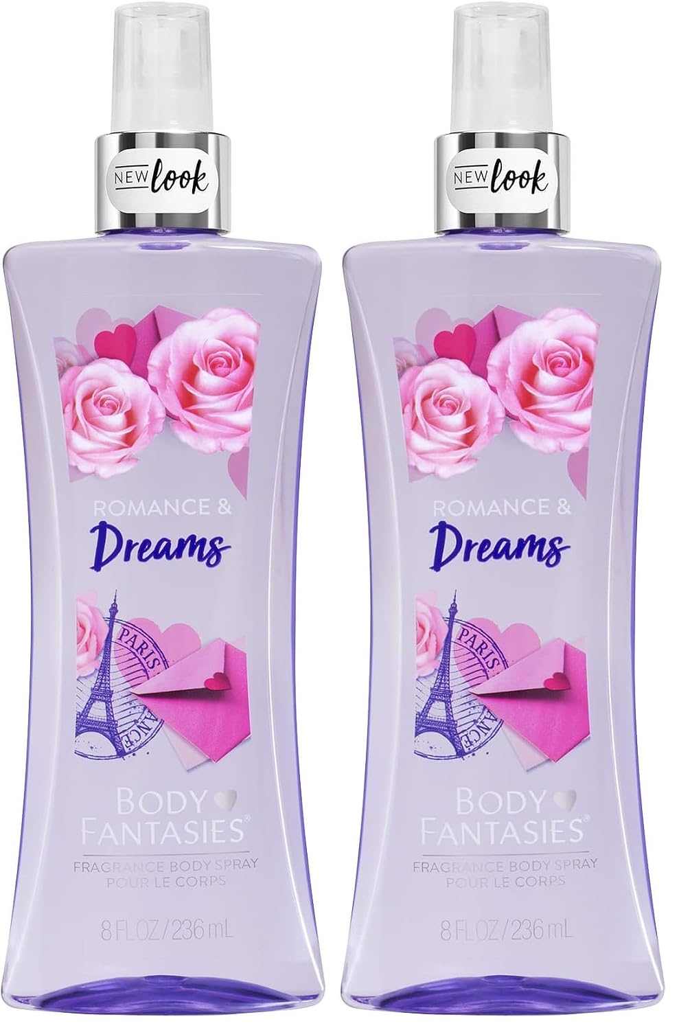 Body Fantasies Signature Fragrance Body Spray, Fresh White Musk, 8 Fluid Ounce