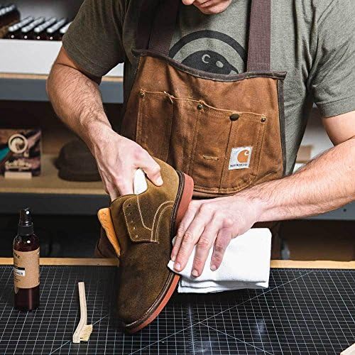 Otter Wax Conditioning Suede & Nubuck Cleaner | 5 oz | Leather Cleaner & Conditioner for Furniture, Boots, Hats, Shoes