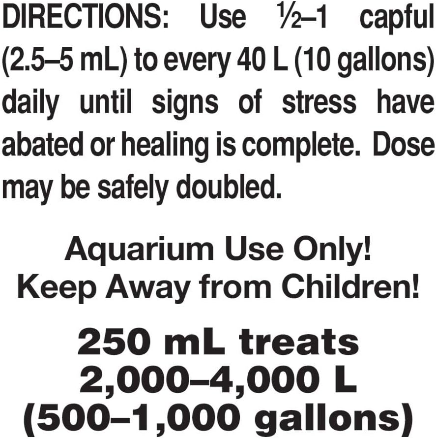 Seachem StressGuard Slime Coat Protection - Stress and Toxic Ammonia Reducer 250 ml