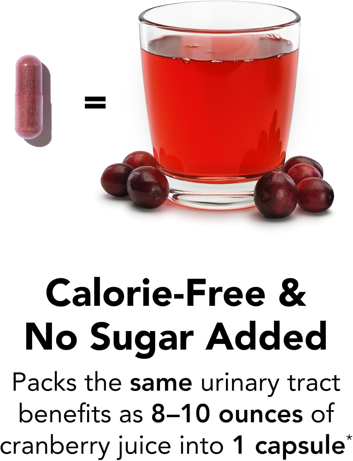 Theralogix TheraCran One Cranberry Capsules - 90-Day Supply - Supplement for Men & Women - to Support Urinary Tract Health* - 36mg Soluble PACs per