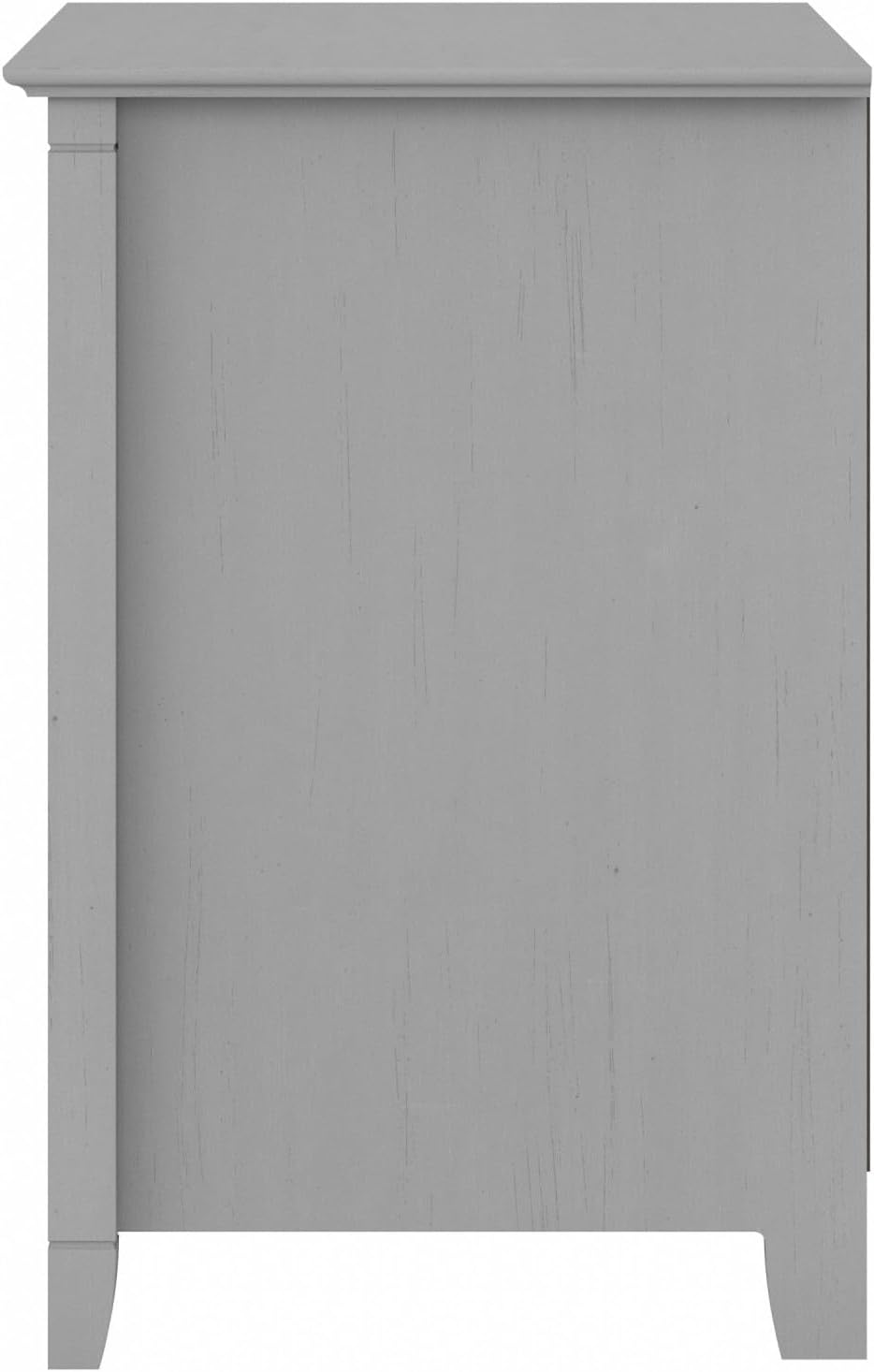Bush Home Key West 2 Drawer Lateral File Cabinet in Washed Gray, Document Storage for Home Office, Accent Chest with Drawers