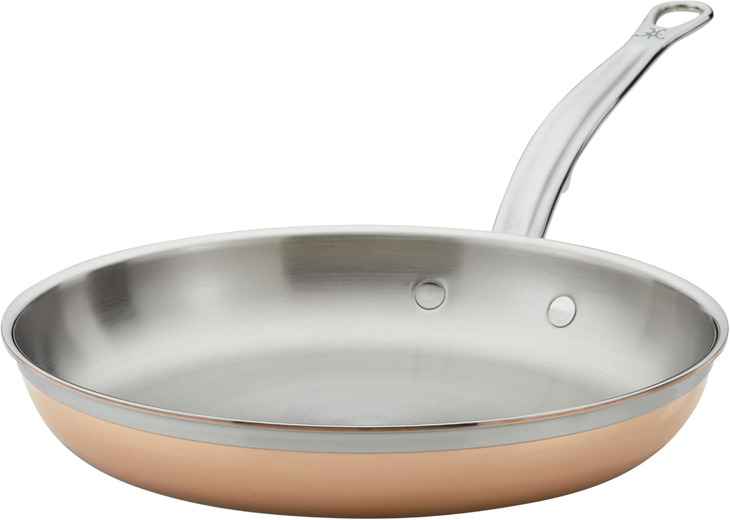Hestan - CopperBond Collection - 100% Pure Copper Frying Pan, Induction Cooktop Compatible, 8.5-Inch