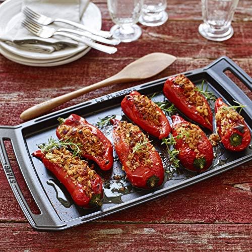 Staub Cast Iron 18.5 x 9.8-inch Plancha/Double Burner Griddle, Made in France