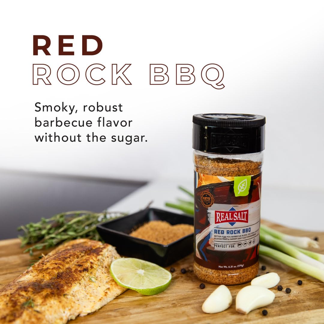 Redmond - Real Salt Seasoning, Natural Unrefined Gluten Free 8.25 Ounce