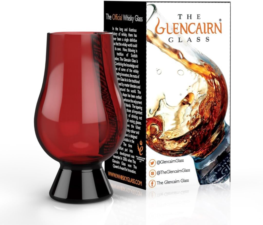 GLENCAIRN BLACK WHISKY GLASS IN GIFT CARTON