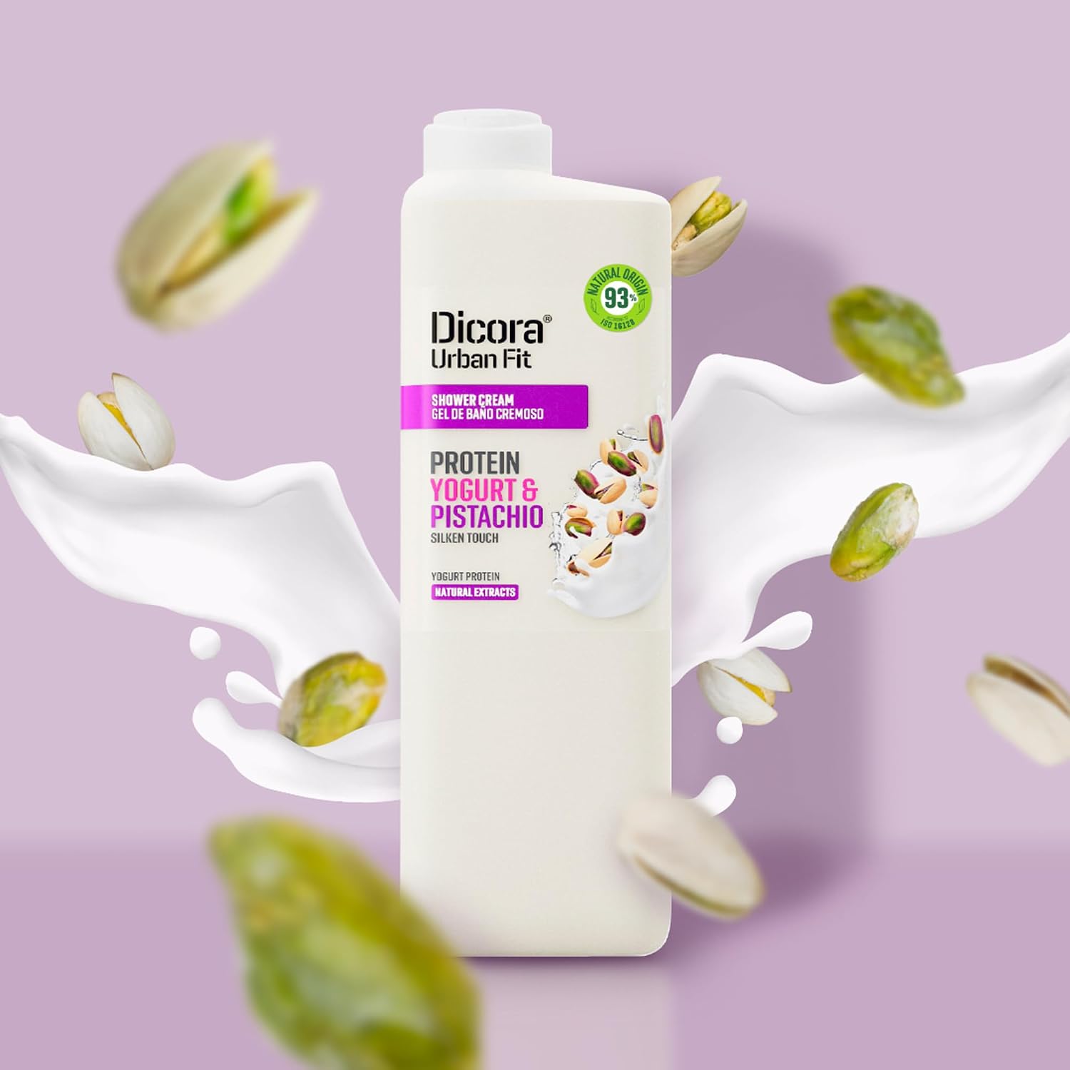 Dicora Urban Fit Shower Gel - Women and Mens Body Wash for All-Day Hydration - Prevents Premature Aging with Vitamin C - Citrus and Peach - 25.4 oz