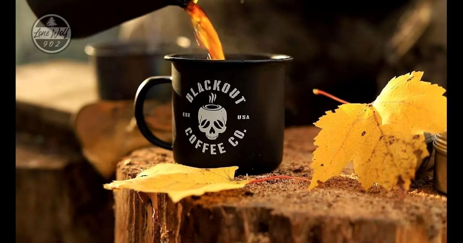 Blackout Coffee Blueberry Crumble Ground Coffee, Medium Roast, 12 oz